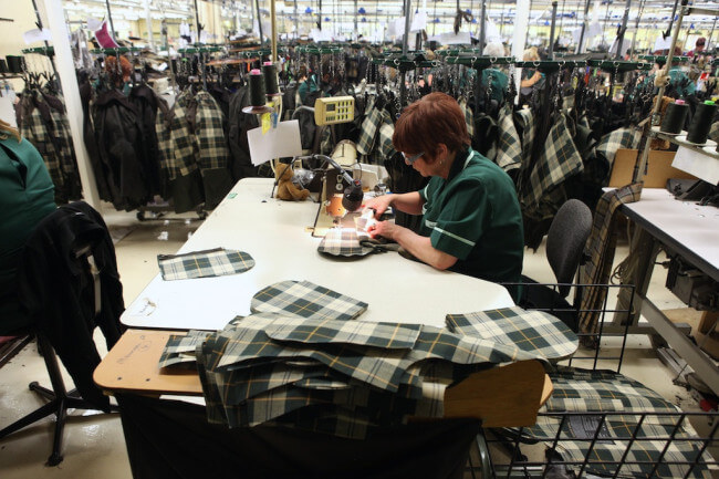 Barbour Factory Floor