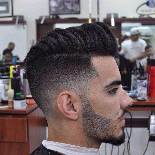 mid fade haircut