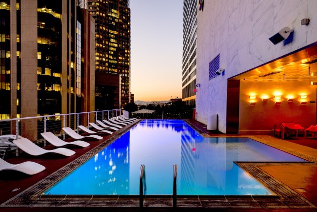 hotel with outdoor pool