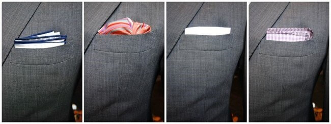 pocket square variations