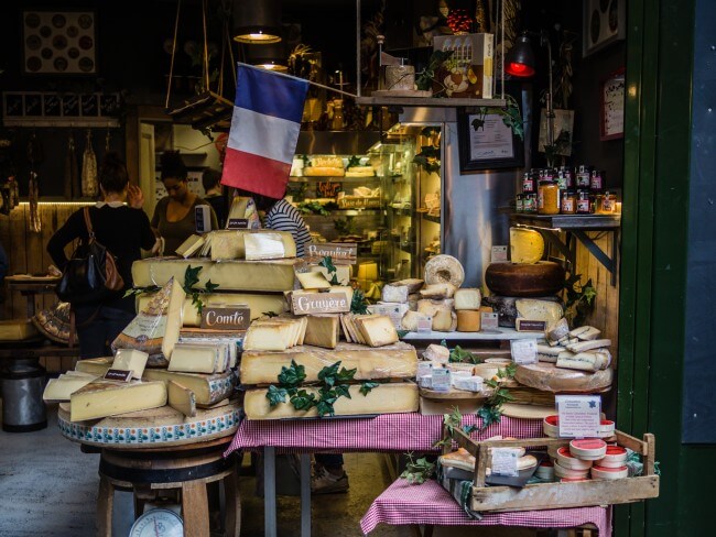 pastry shop in france